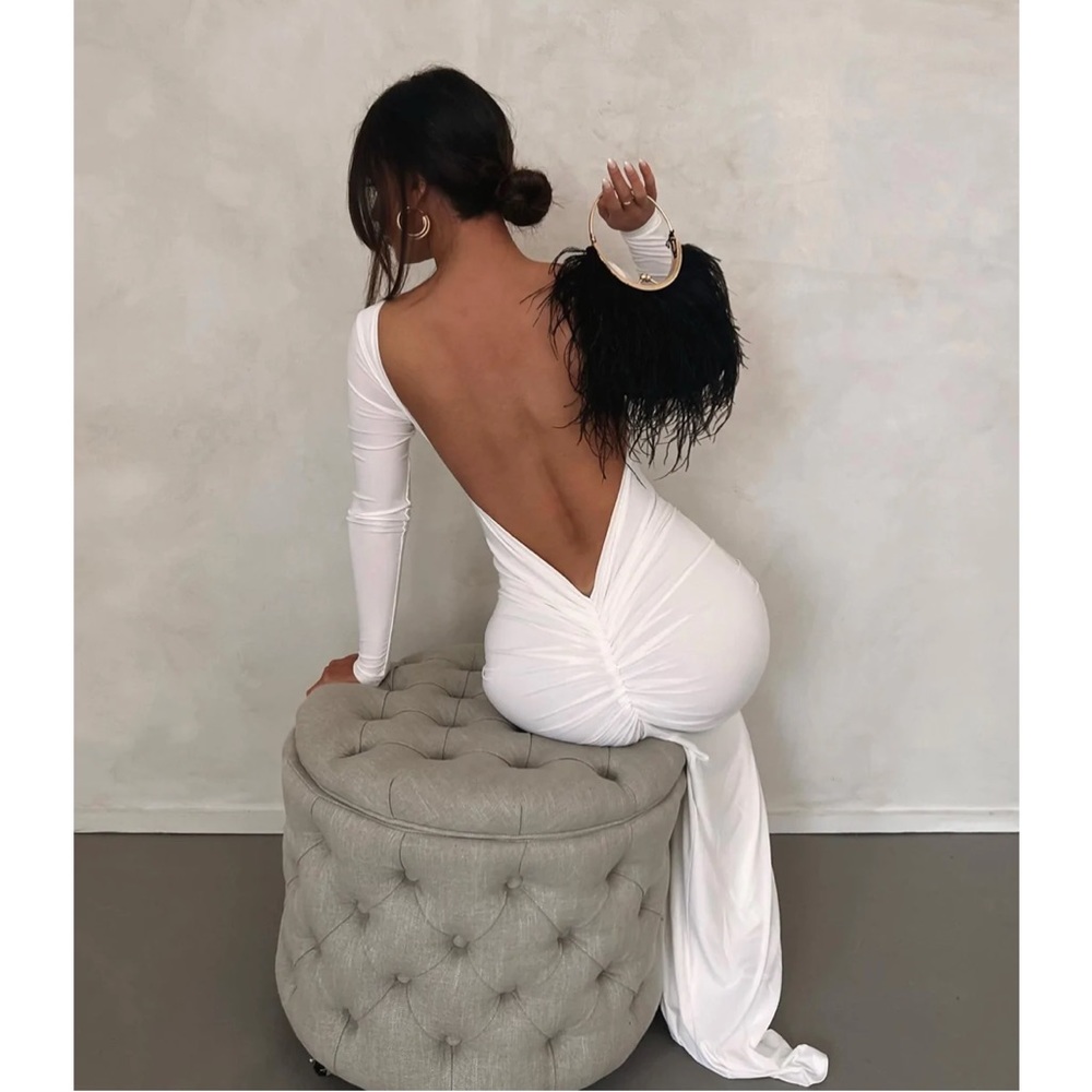 Melani The Label Camila Dress White